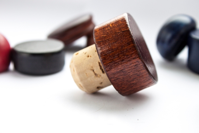 wooden bar-tops corks